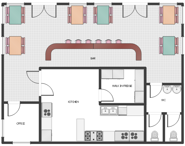 simple store floor plan