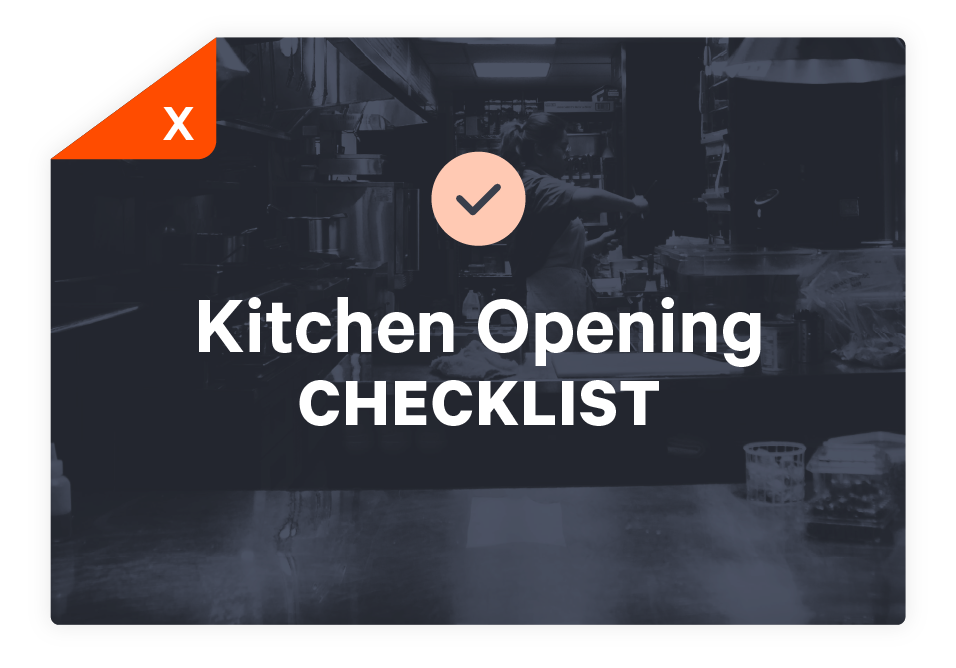 Kitchen Checklist