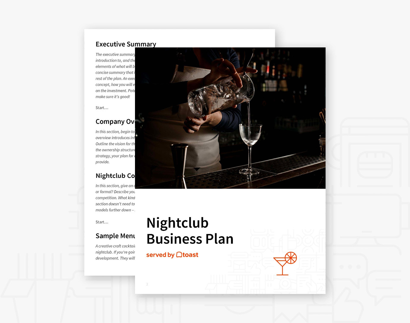free nightclub business plan