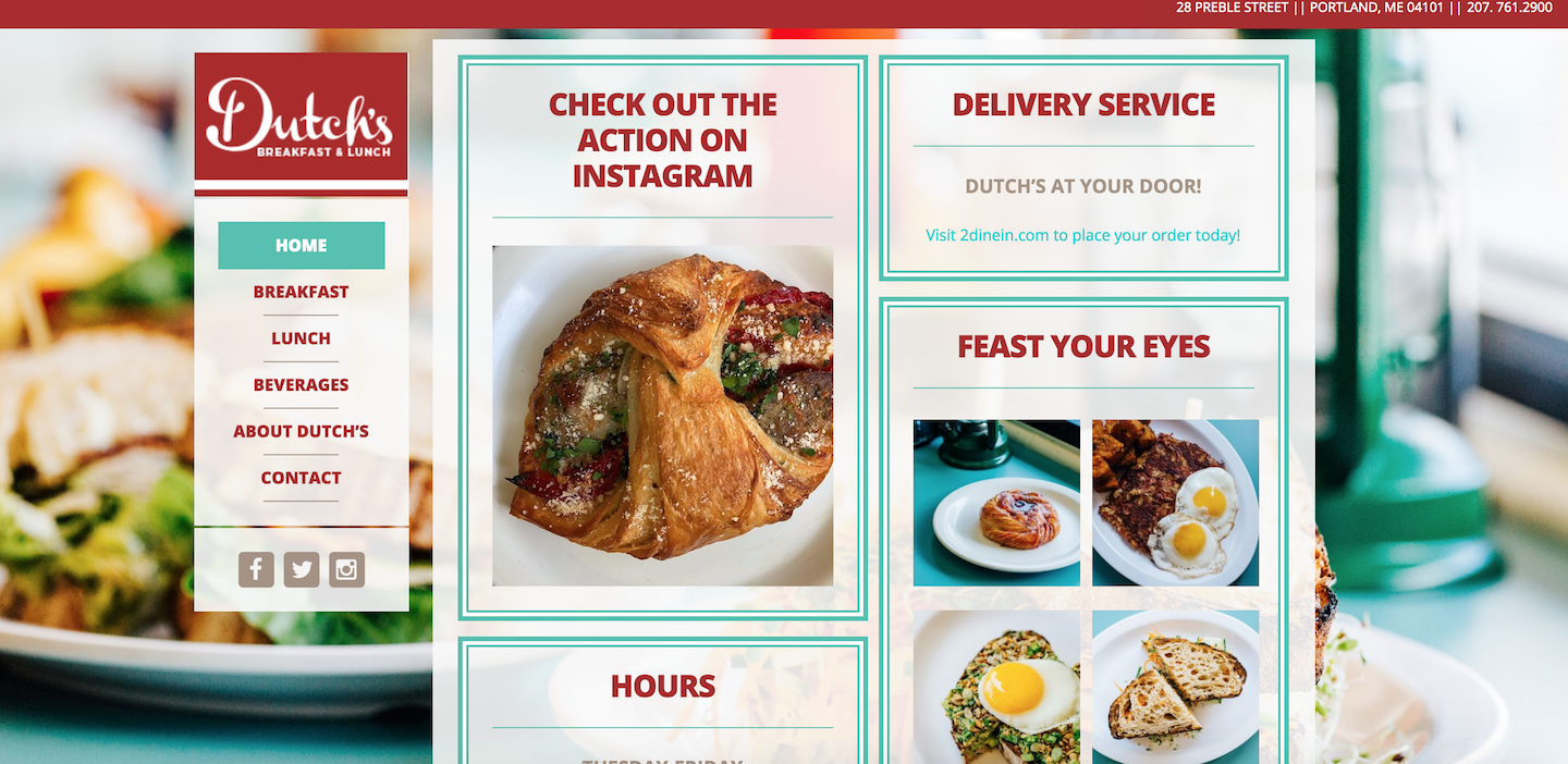 The Best Restaurant Website Design Examples On The Line Toast Pos