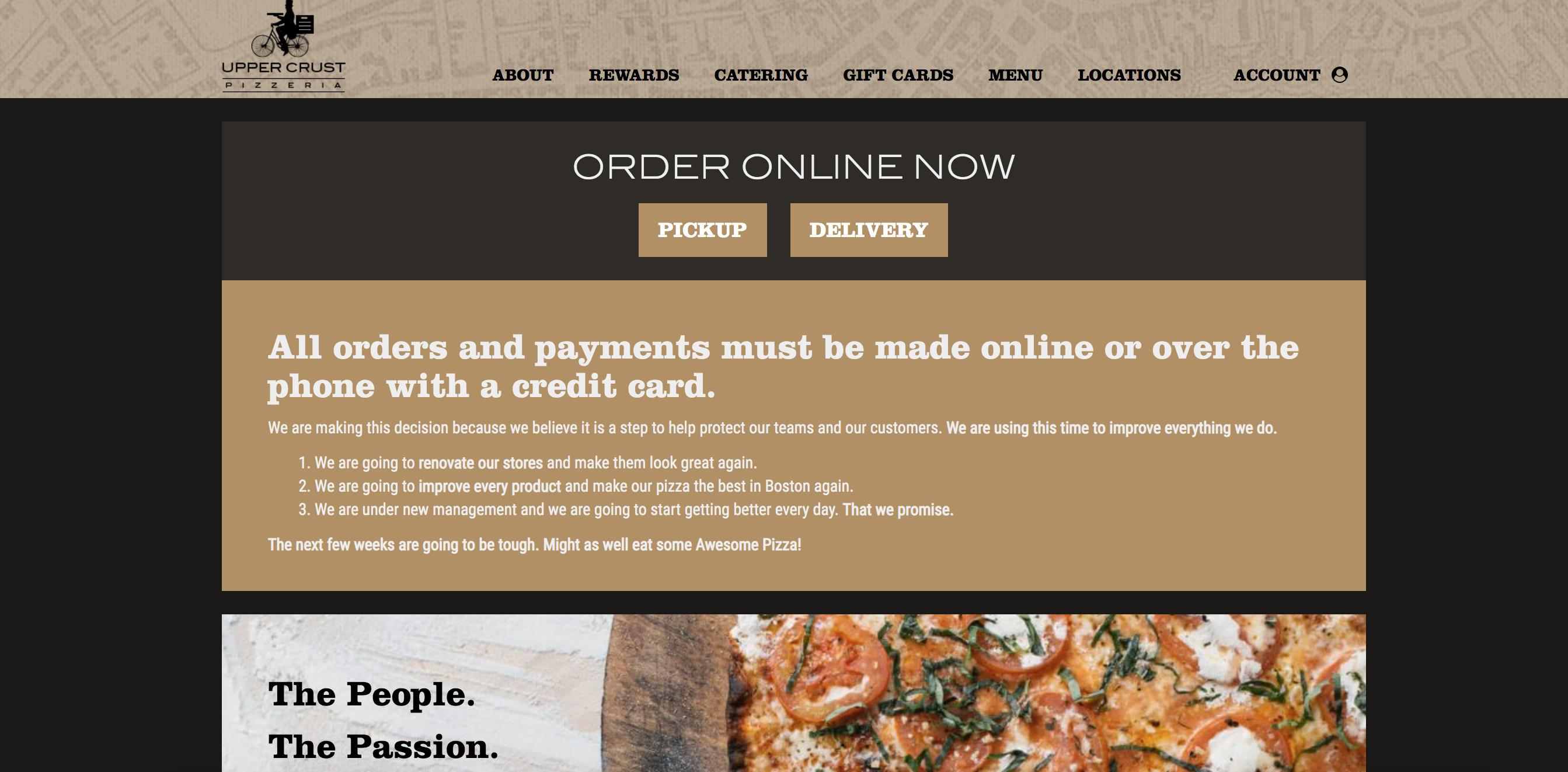 The 12 Best Restaurant Website Design Examples (2023) - On the Line | Toast  POS