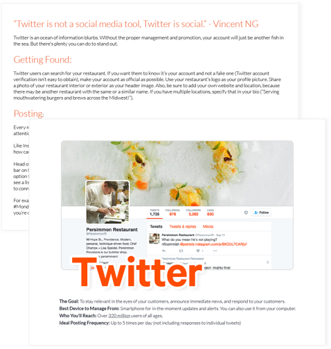 Social Media Sheet
