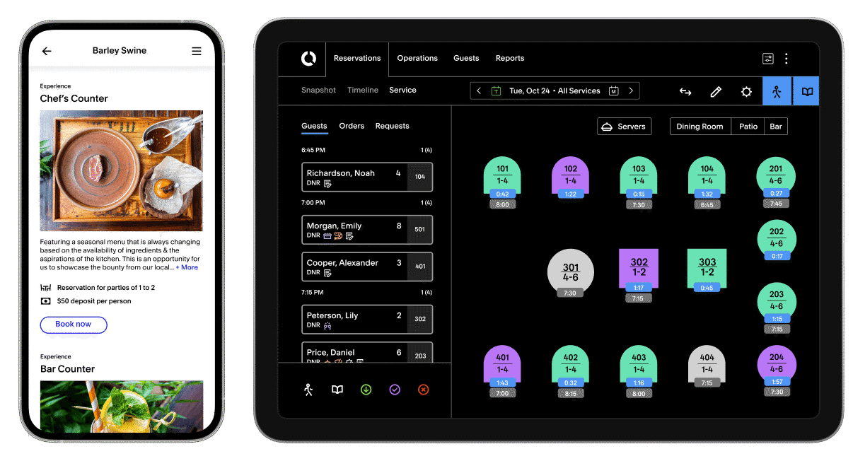 Toast and OpenTable Integration