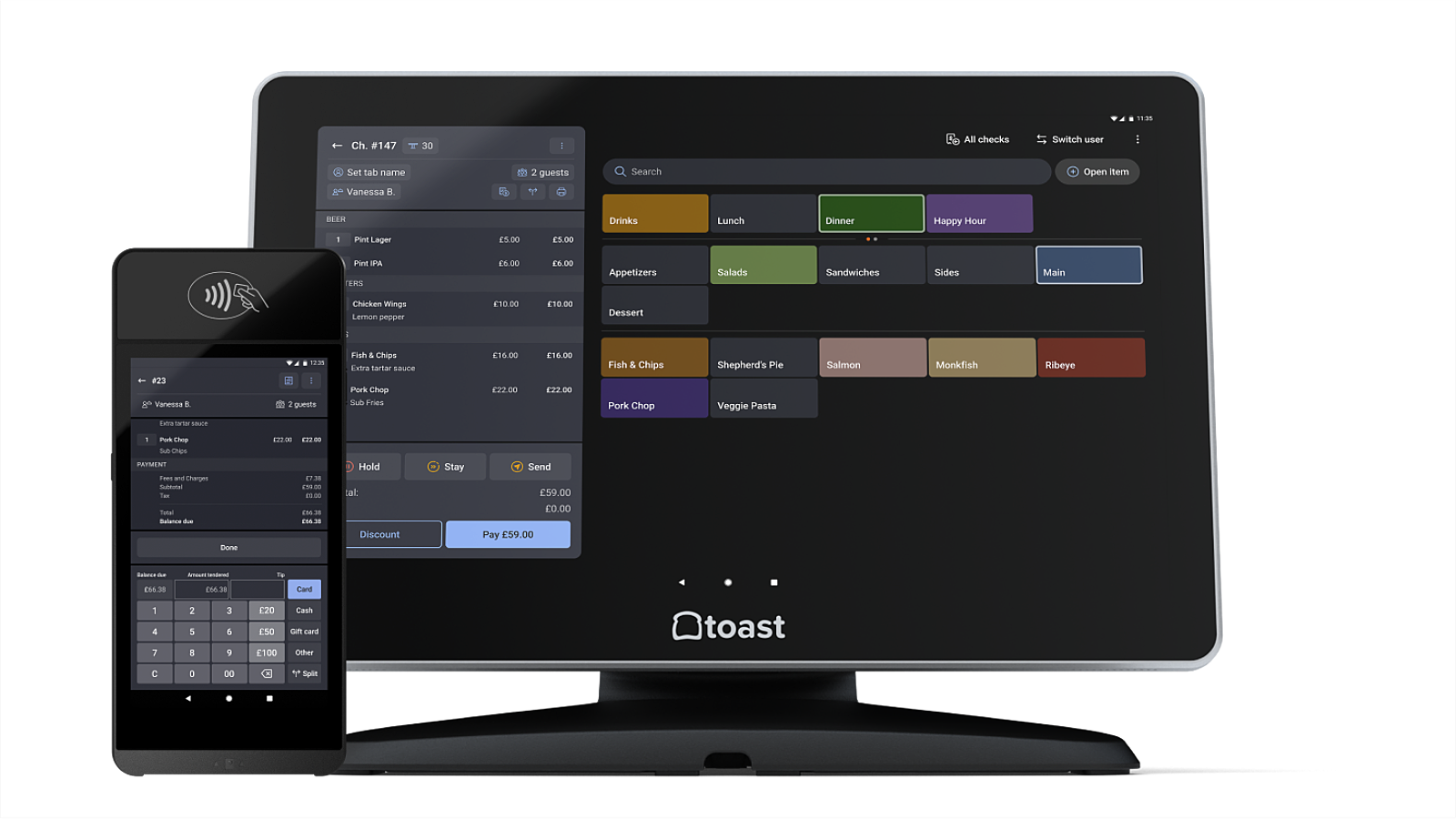 Toast Restaurant Point of Sale & Management System Toast POS