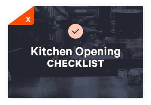 Kitchen Checklist