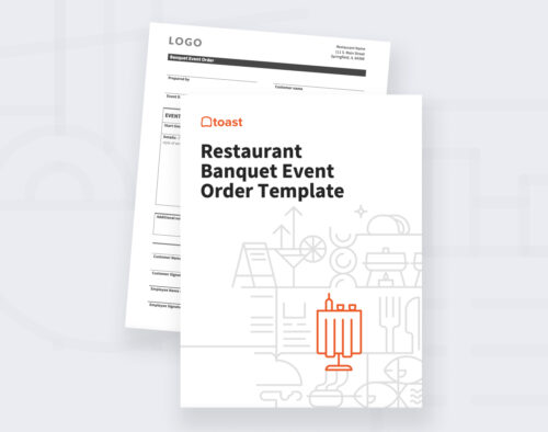 Restaurant BEO Template Whats Inside