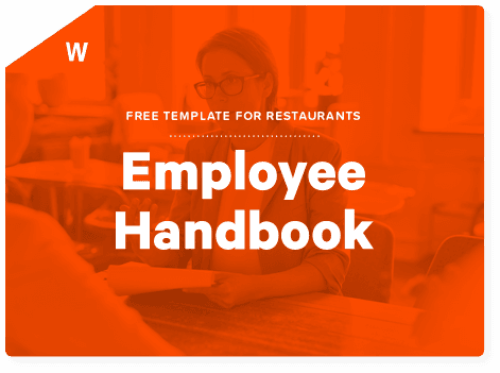 Restaurant Employee Handbook Template Toast Pos