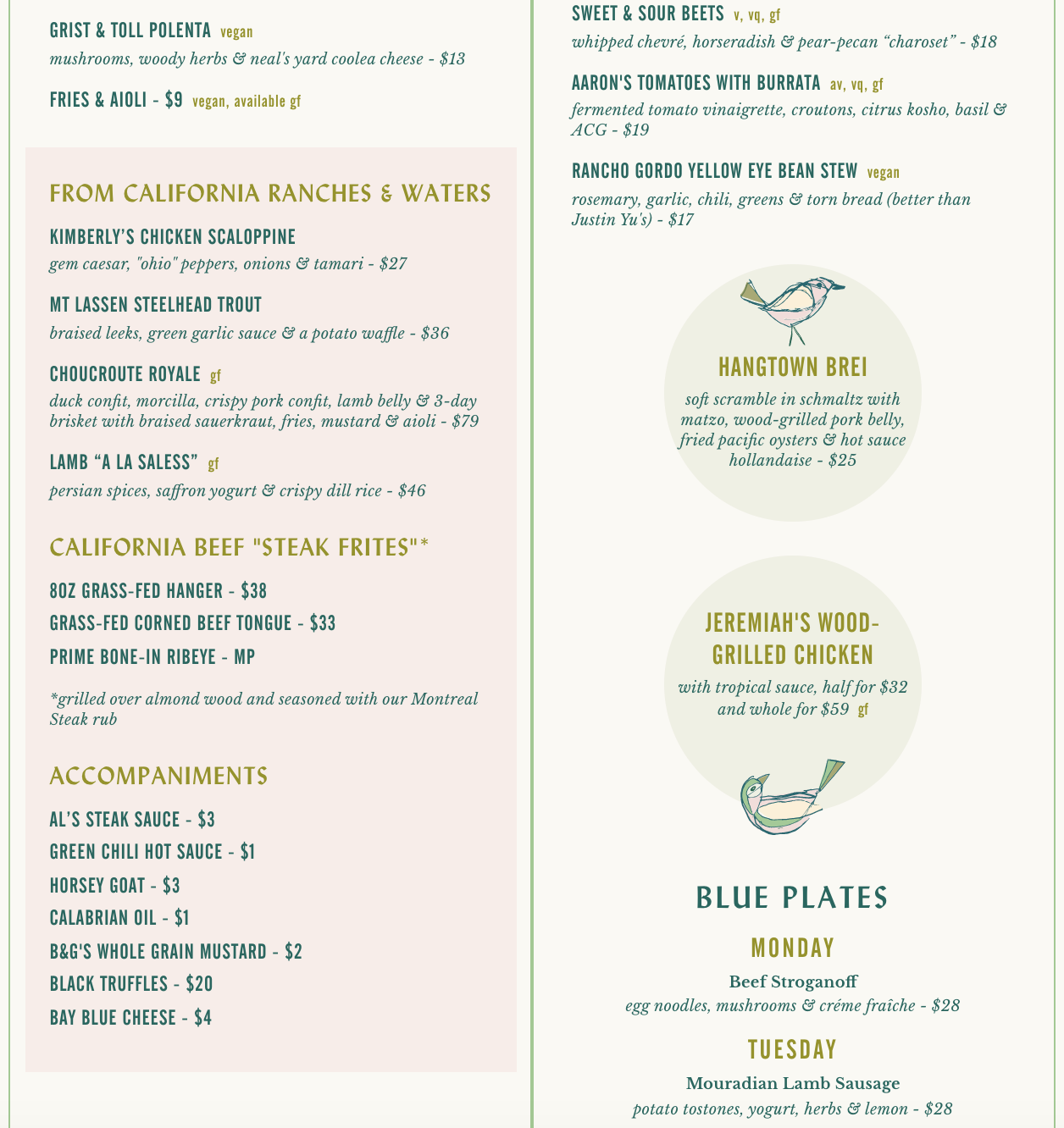 8 Essential Restaurant Menu Design Tips