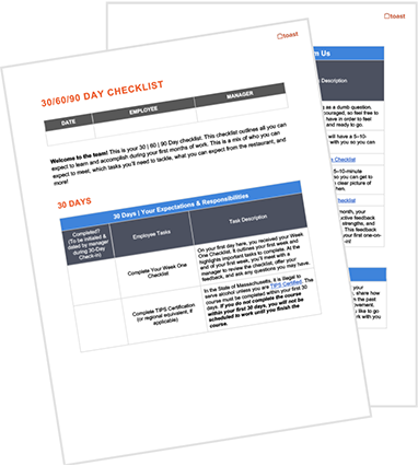 30-60-90-Day Checklist