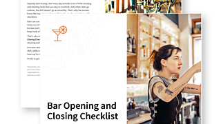 Bar Opening and Closing Checklist | Toast POS