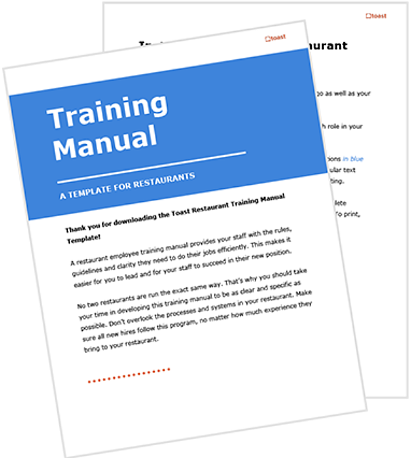 How to Create an Effective Restaurant Training Manual [Template] - On ...