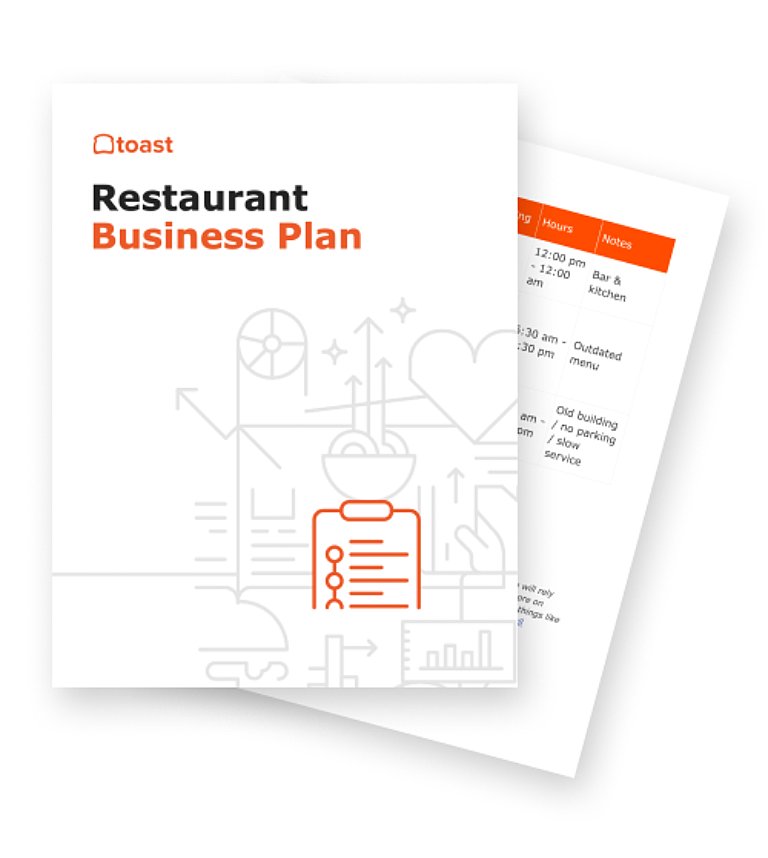 download business plan for restaurant