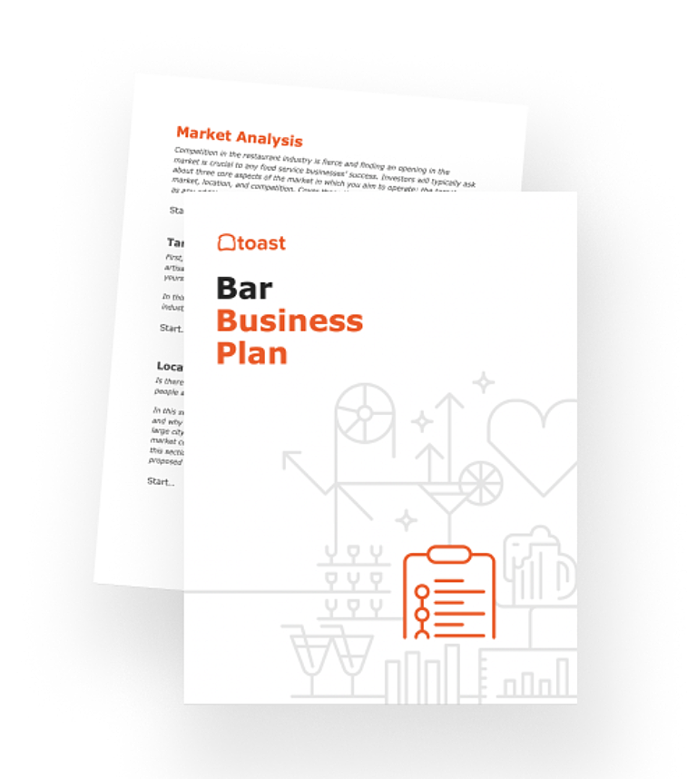 business plan to start a bar