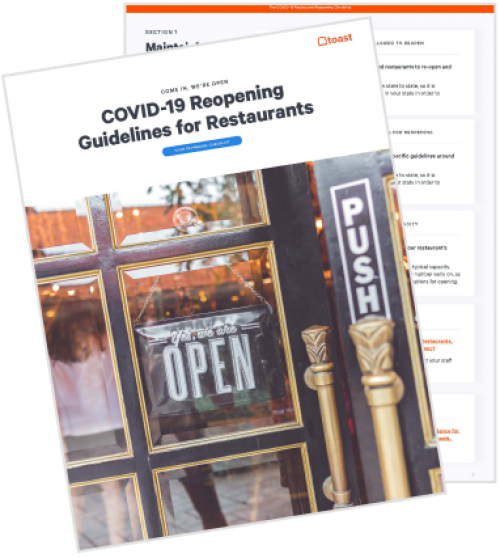 Restaurant Reopening Checklist
