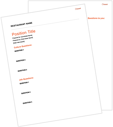 Job Description Template