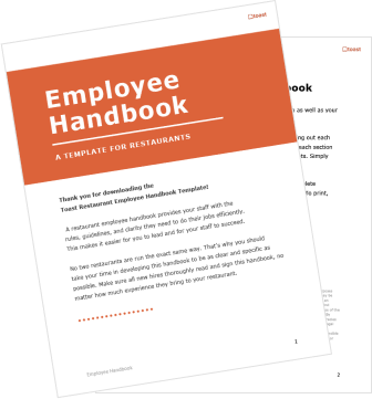 Employee Handbook Template