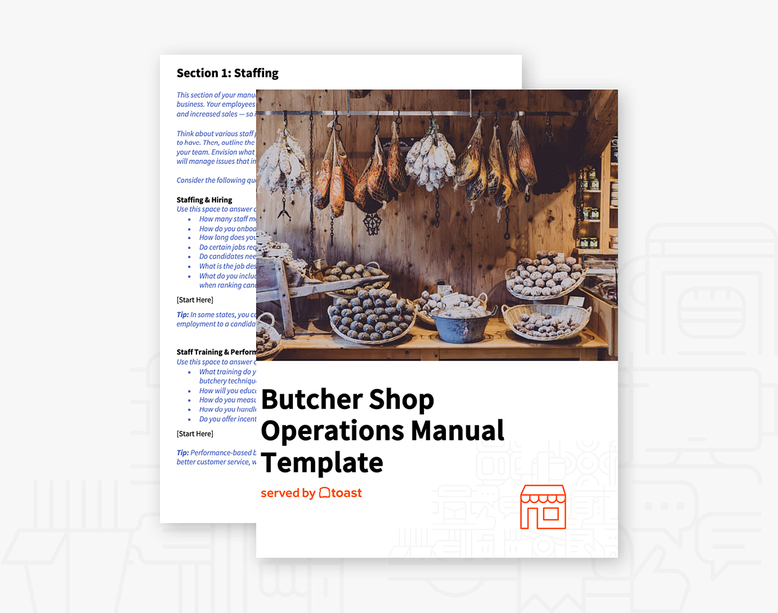 Butcher Shop Ops whats inside