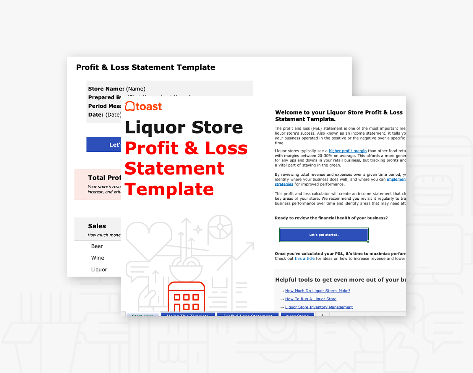Liquor Store P L whats inside