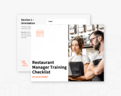 Restaurant Manager Training Checklist | Toast POS