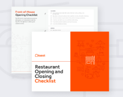 Restaurant Opening and Closing Checklist | Toast POS