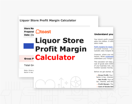 Liquor profit margin whats inside