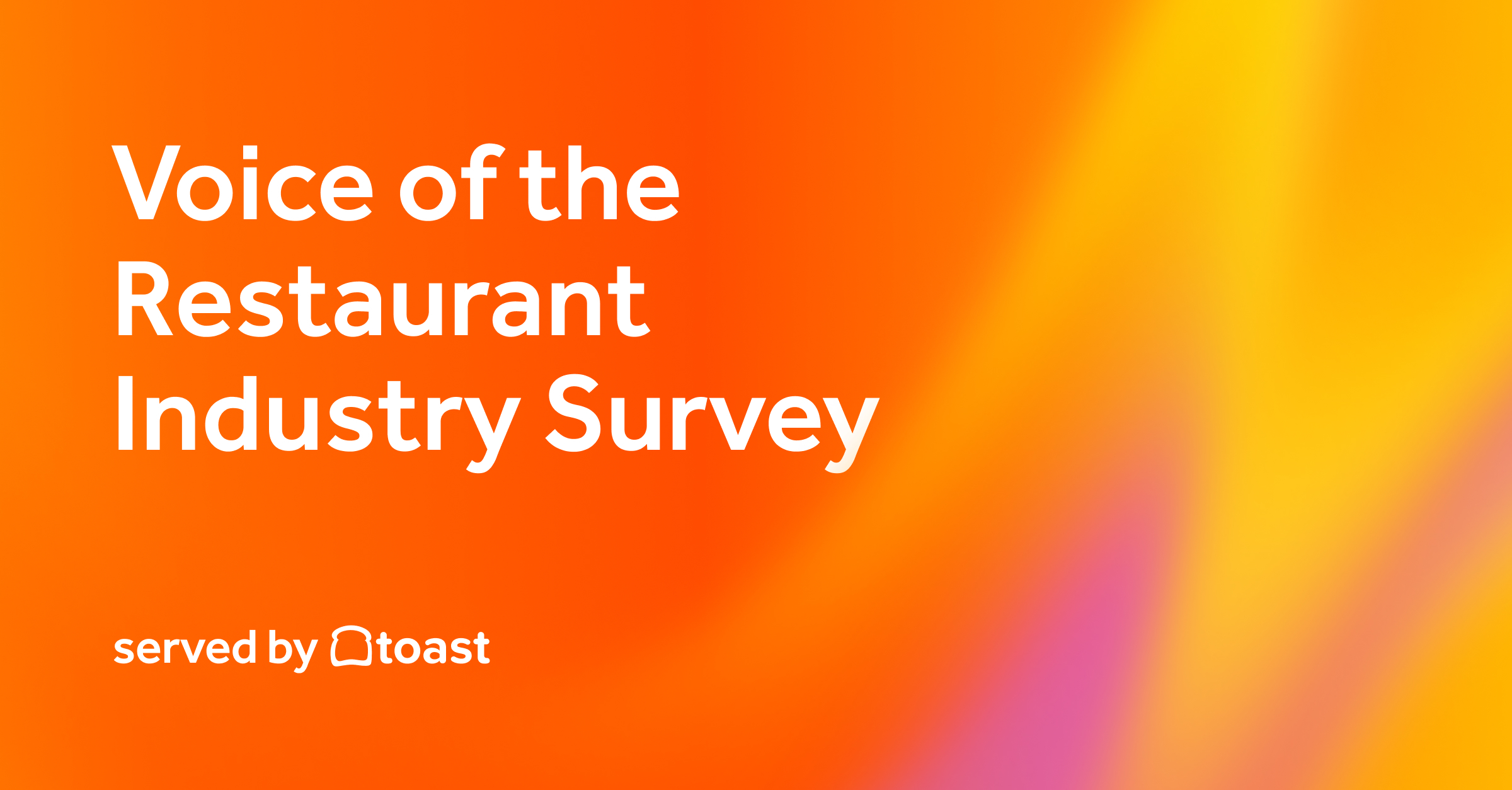 Toast Survey 39 of restaurants say they started tracking key