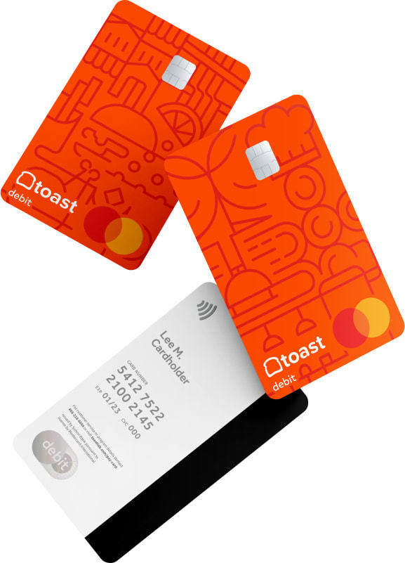 Toast Debit Cards