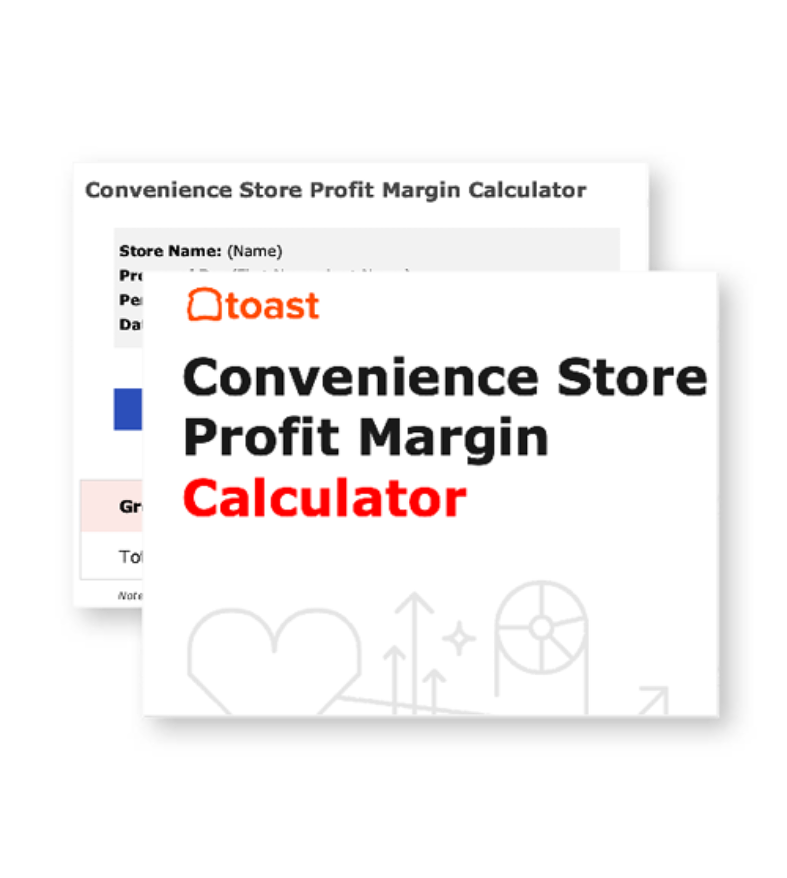 Convenience store thumbnail profit margin calc