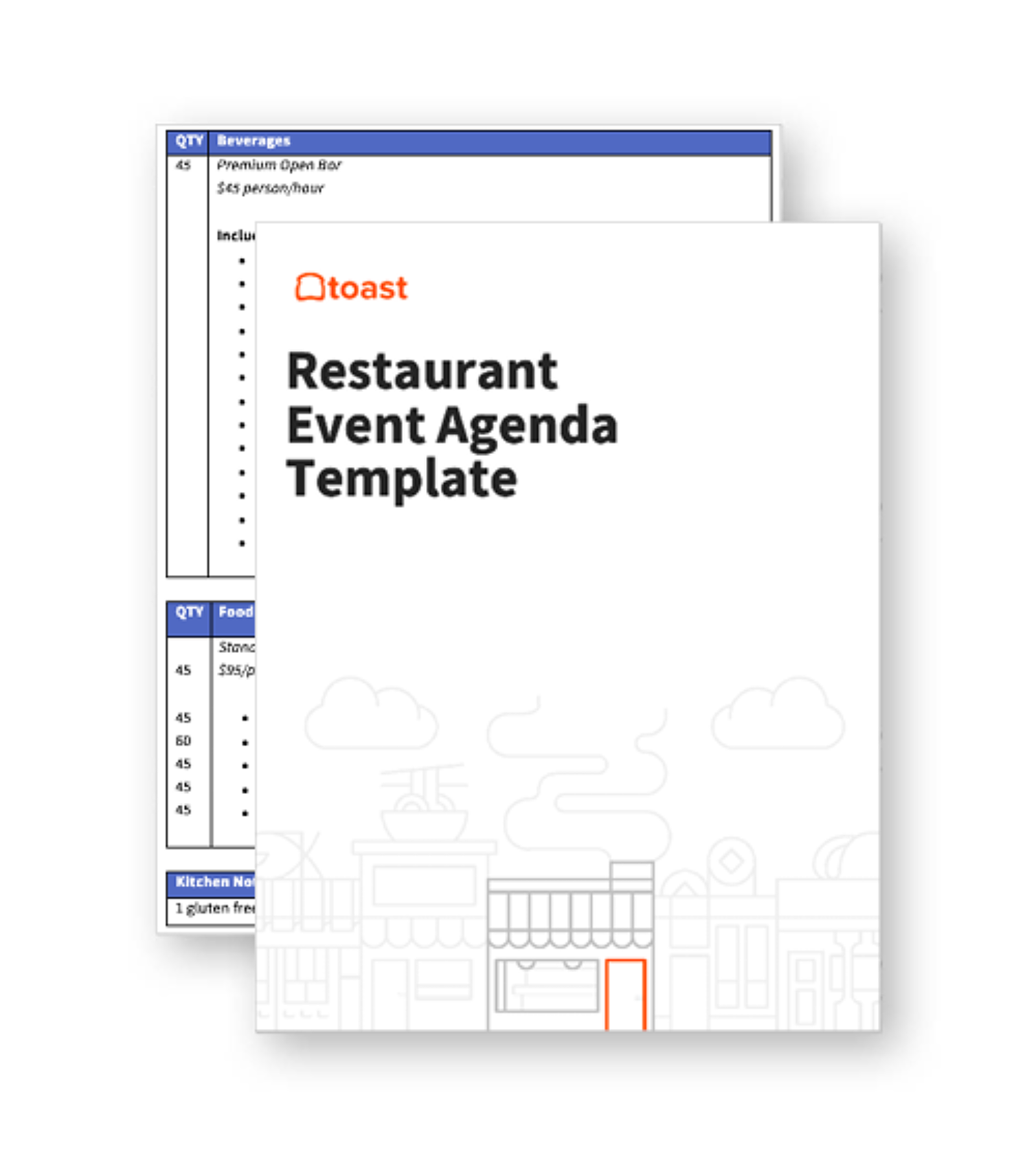 Event agenda thumbnail