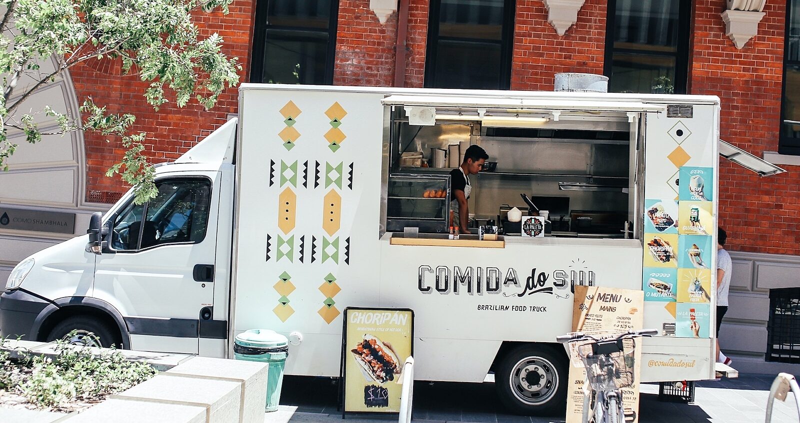 Food truck busines plan header