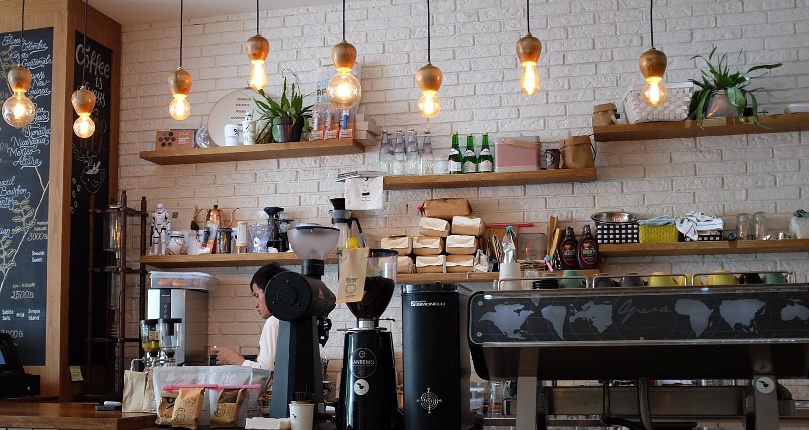 coffee shop layout