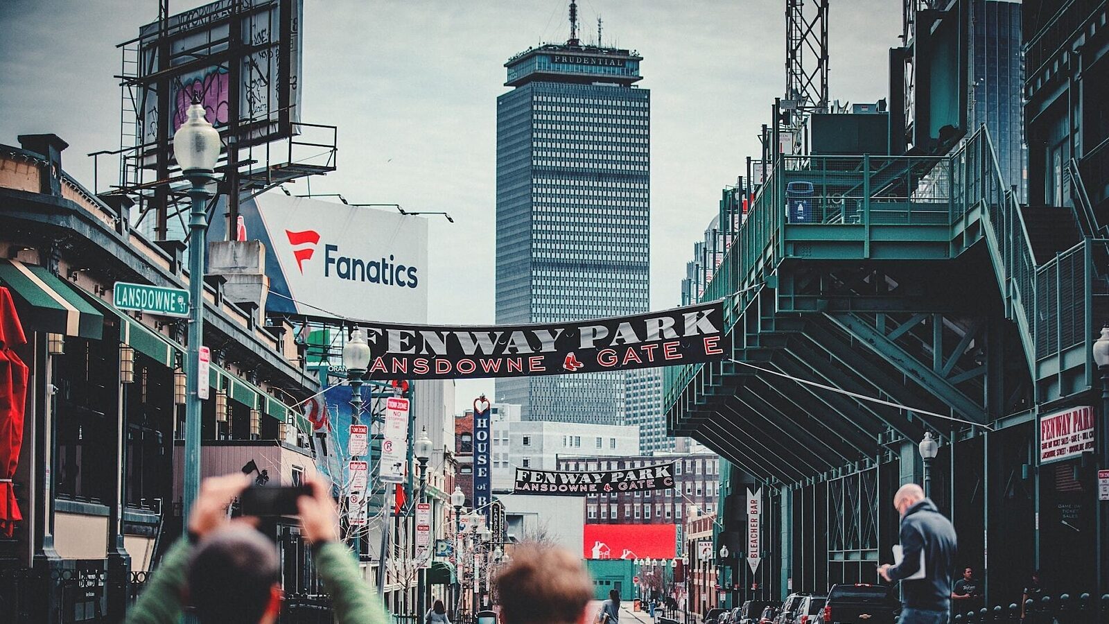 Gate B Fenway Park by Mike Martin