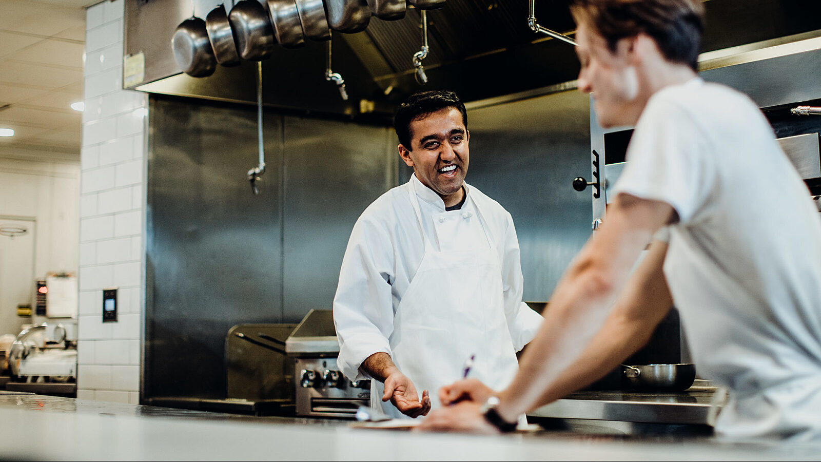 Restaurant Chef and Cook in the Kitchen - Open-Book Management Keeps Restaurant Employees Happy