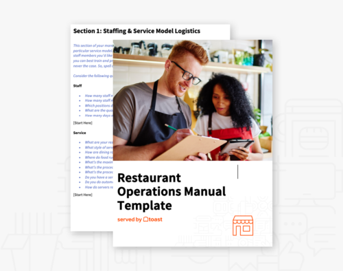 Whats inside operations manual template