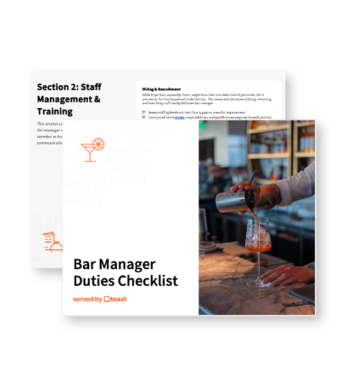 Bar Manager Checklist Thumbnail