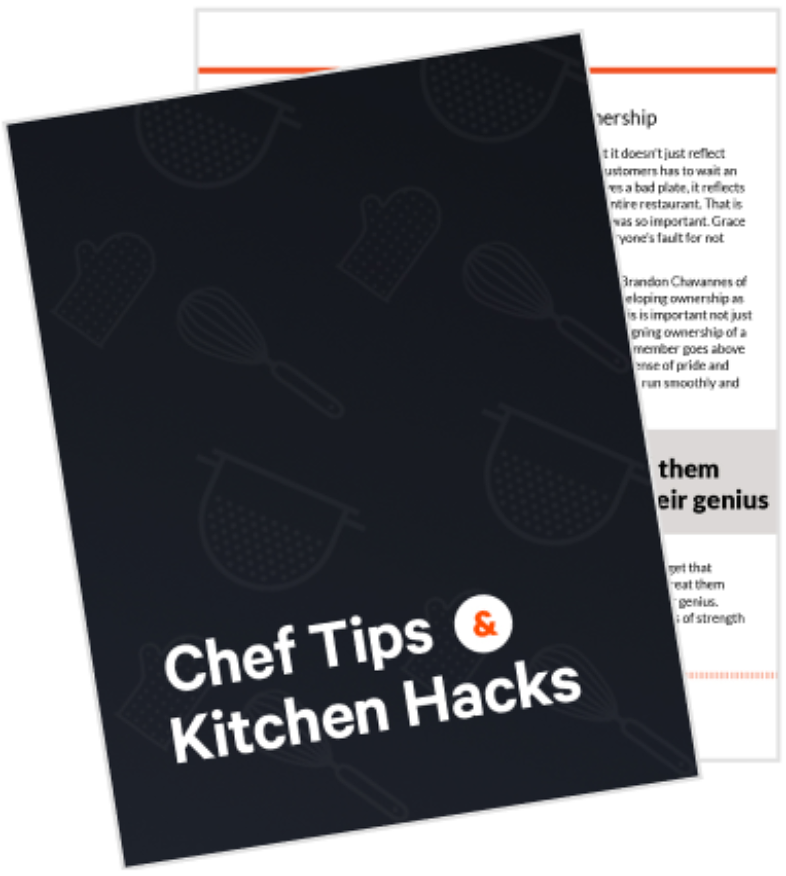 Chef tips and hacks